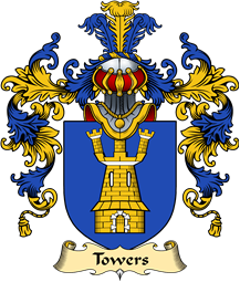 English Family Coat of Arms (v.25) Towers