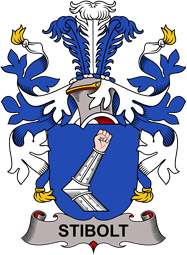 Coat of arms used by the Danish family Stibolt