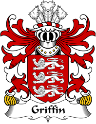 Welsh Coat of Arms for Griffin (Prince of North Wales)