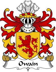 Welsh Coat of Arms for Owain (CYFEILIOG, Prince of Powys)