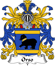 Italian Coat of Arms for Orso