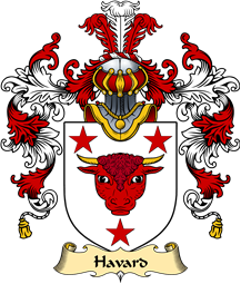 Welsh Family Coat of Arms (v.25) Havard (of Pontwilym, Breconshire)