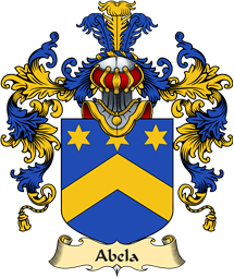 Italian Family Coat of Arms (v.25a) Abela