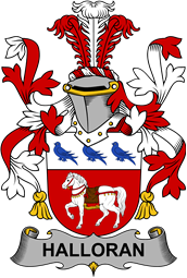 Irish Coat of Arms for Halloran or O