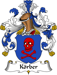 German Wappen Coat of Arms for Körber