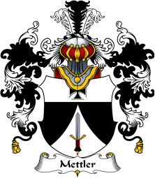 German Wappen Coat of Arms (v.25) Mettler