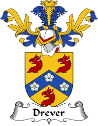 Coat of Arms from Scotland for Drever or Driver