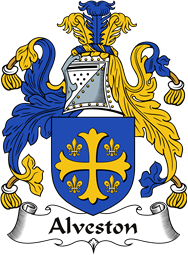 Irish Coat of Arms for Alveston or Alverston