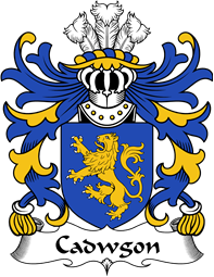 Welsh Coat of Arms for Cadwgon (AP BLEDDYN AP CYNFYN)
