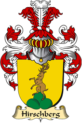 v.23 Coat of Family Arms from Germany for Hirschberg