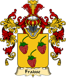 French Family Coat of Arms (v.25) Fraisse