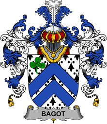 Irish Family Coat of Arms (v.25b) Bagot