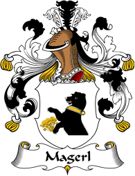 German Wappen Coat of Arms for Magerl
