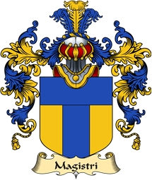 Italian Family Coat of Arms (v.25a) Magistri