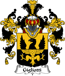 Italian Family Coat of Arms (v.25b) Gigliotti