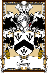 Scottish Coat of Arms Bookplate for Smart