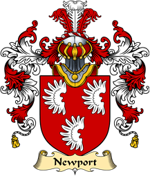 Welsh Family Coat of Arms (v.25) Newport (Quartered by Lloyd of Foxall)