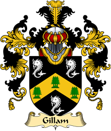 English Family Coat of Arms (v.25) Gillam