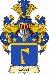 French Family Coat of Arms (v.23) for Cadet