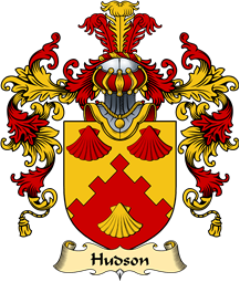 English Family Coat of Arms (v.25) Hudson