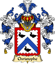 French Family Coat of Arms (v.25) Christophe