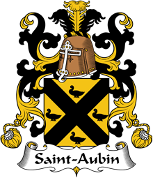 Coat of Arms from France for Saint-Aubin