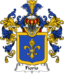 Italian Family Coat of Arms (v.25b) Fiorio