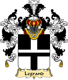French Family Coat of Arms (v.25) Grand (le) II