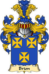 French Family Coat of Arms (v.23) for Brion