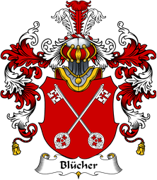 German Wappen Coat of Arms (v.25) Blücher