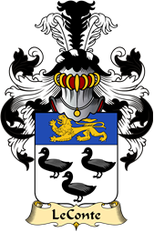 French Family Coat of Arms (v.23) for Conte (le)