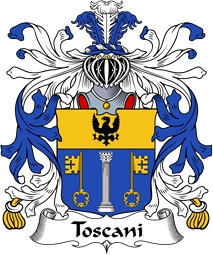 Italian Coat of Arms for Toscani