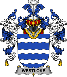 Irish Family Coat of Arms (v.25b) Westloke or Westlock