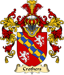 Irish Family Coat of Arms (v.25a) Crothers