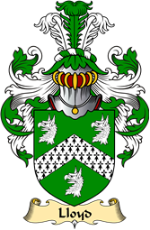Irish Family Coat of Arms (v.23) for Lloyd