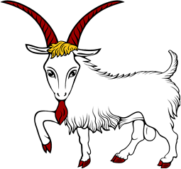 Goat Passant Guardant