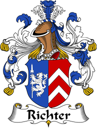 German Wappen Coat of Arms for Richter
