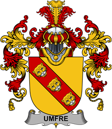 Irish Family Coat of Arms (v.25b) Umfre