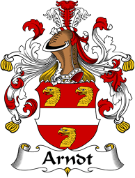 German Wappen Coat of Arms for Arndt