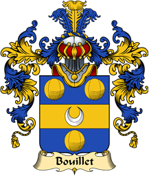 French Family Coat of Arms (v.25) Bouillet