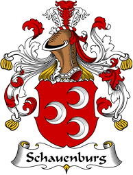 German Wappen Coat of Arms for Schauenburg