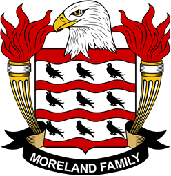 Coat of arms used by the Moreland family in the United States of America