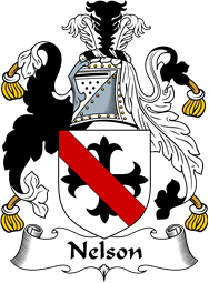 English Coat of Arms for the family Nelson I