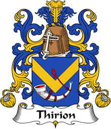Coat of Arms from France for Thirion