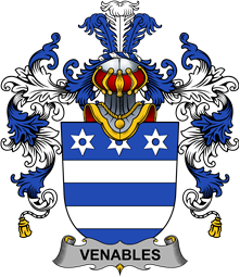 Irish Family Coat of Arms (v.25b) Venables