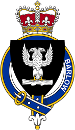 British Garter Coat of Arms for Barlow (England)