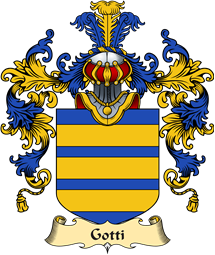 Italian Family Coat of Arms (v.25a) Gotti