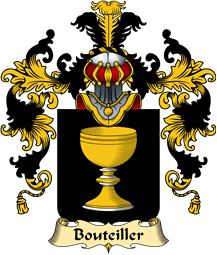 French Family Coat of Arms (v.25) Bouteiller