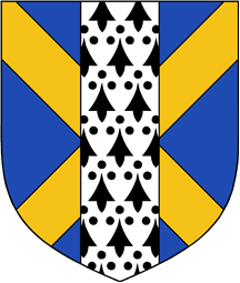Saltier, A Pale Ermine Overall