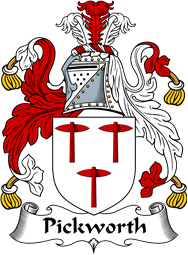 English Coat of Arms for the family Pickworth